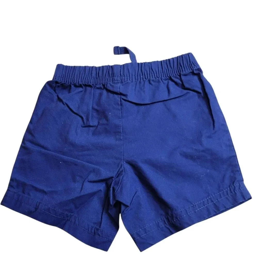Carter's blue shorts 9 mo